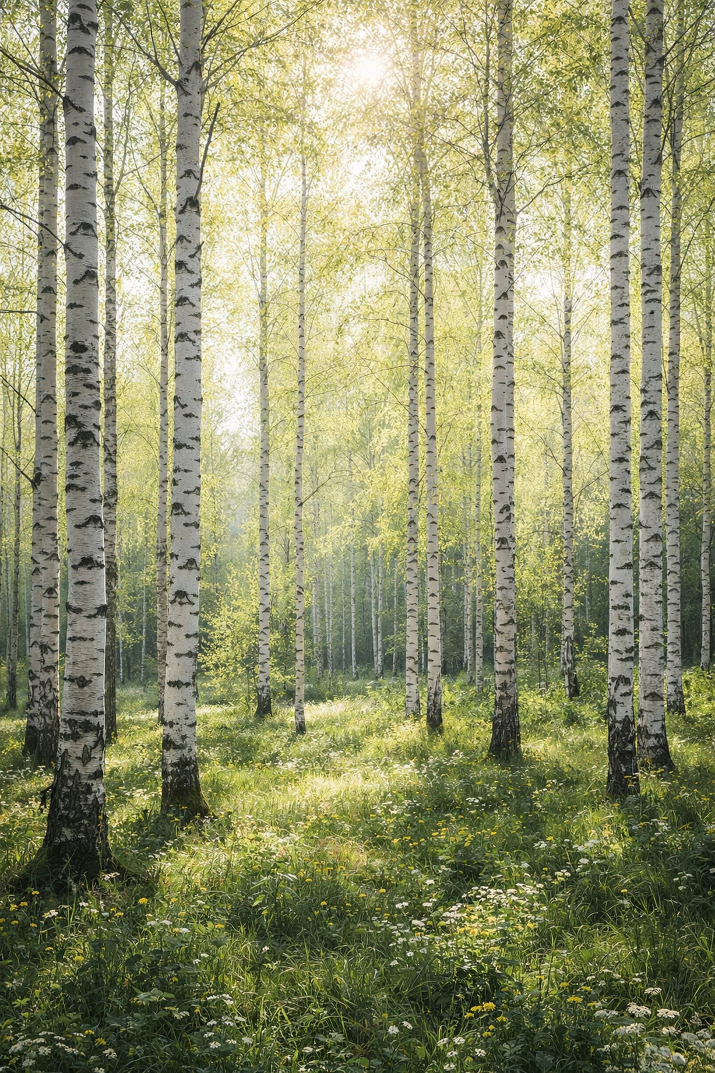 Vårlys i Skogen