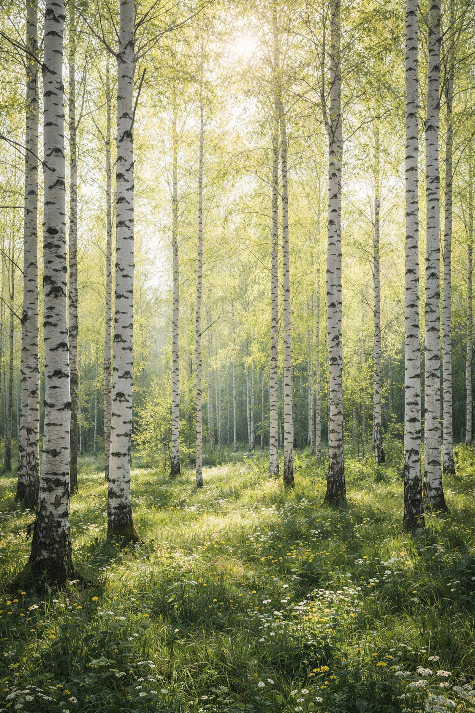 Vårlys i Skogen