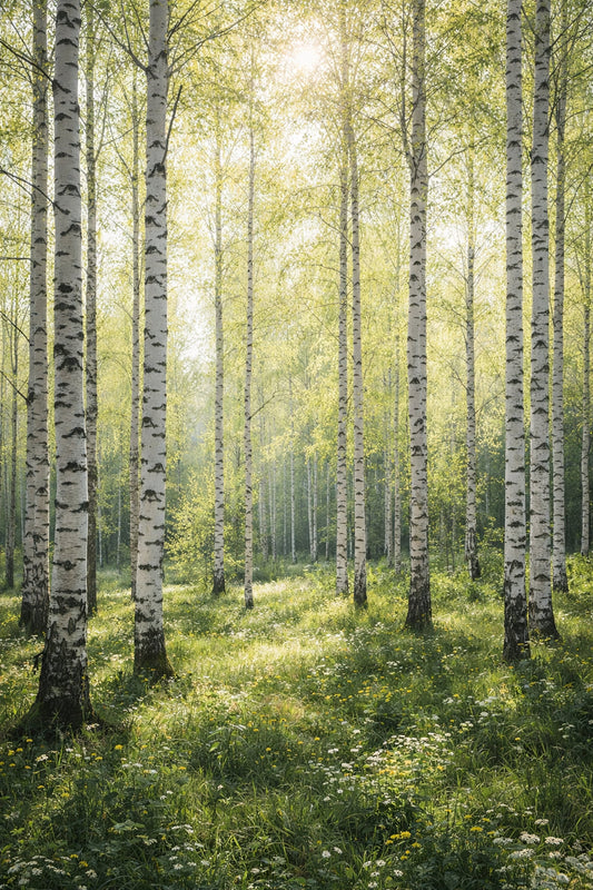 Vårlys i Skogen